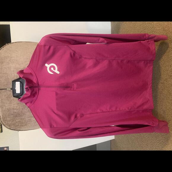 Peloton Women's Performance Half-Zip Pullover - Magenta - Picture 1 of 5